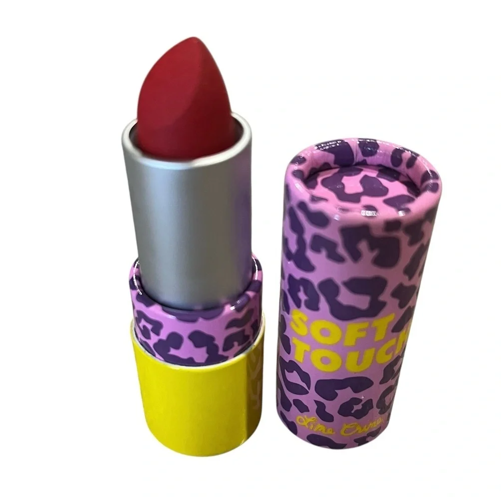 Lime Crime Soft Touch Lipstick RADICAL RED Comfort Matte NIB Full Size USA Made